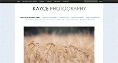 Desktop Screenshot of kaycephotography.com